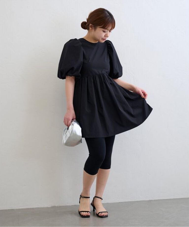 U by SPICK&SPAN「《追加》パフスリーブチュニックブラウス」|シャツ・ブラウス|