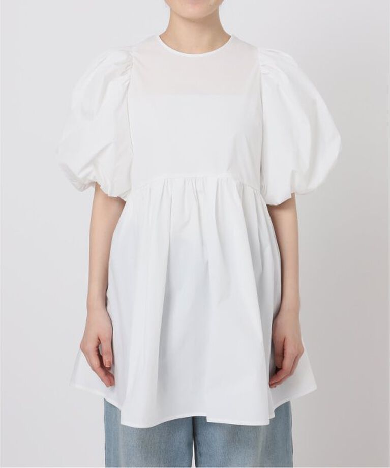 U by SPICK&SPAN「《追加》パフスリーブチュニックブラウス」|シャツ・ブラウス|