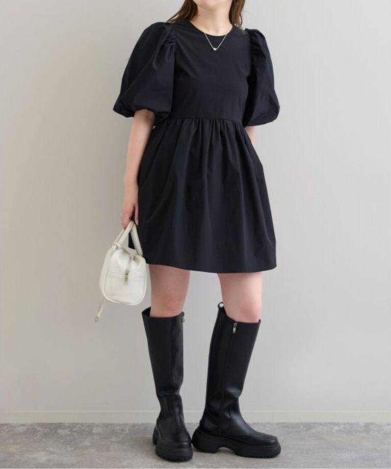 U by SPICK&SPAN「《追加》パフスリーブチュニックブラウス」|シャツ・ブラウス|