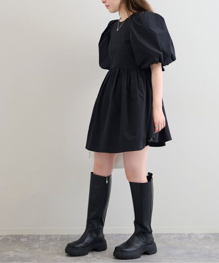 U by SPICK&SPAN「《追加》パフスリーブチュニックブラウス」|シャツ・ブラウス|