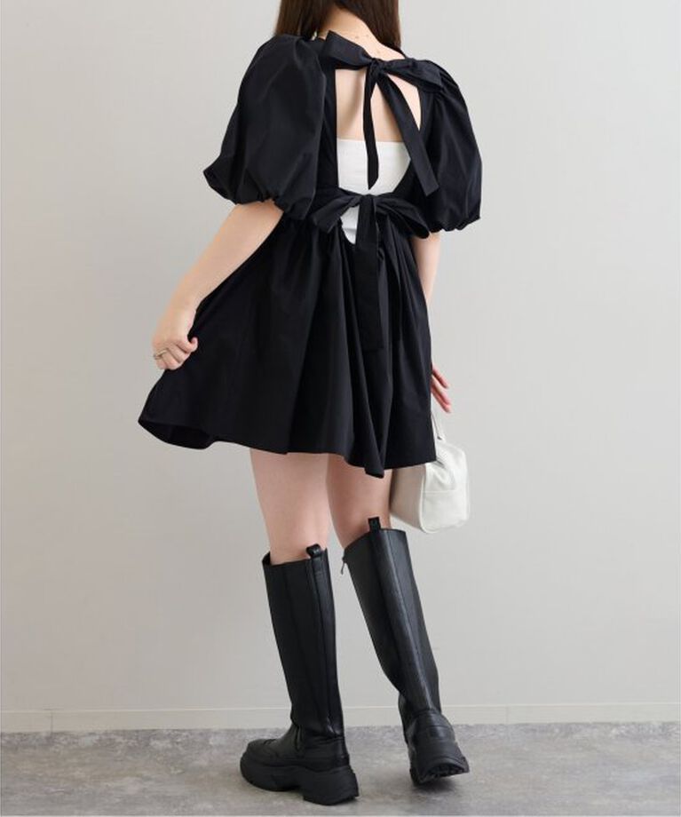U by SPICK&SPAN「《追加》パフスリーブチュニックブラウス」|シャツ・ブラウス|