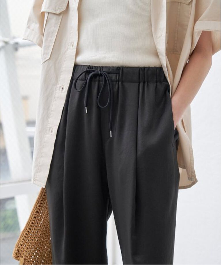 Spick and Span「《追加》サテンイージーパンツ」|その他|