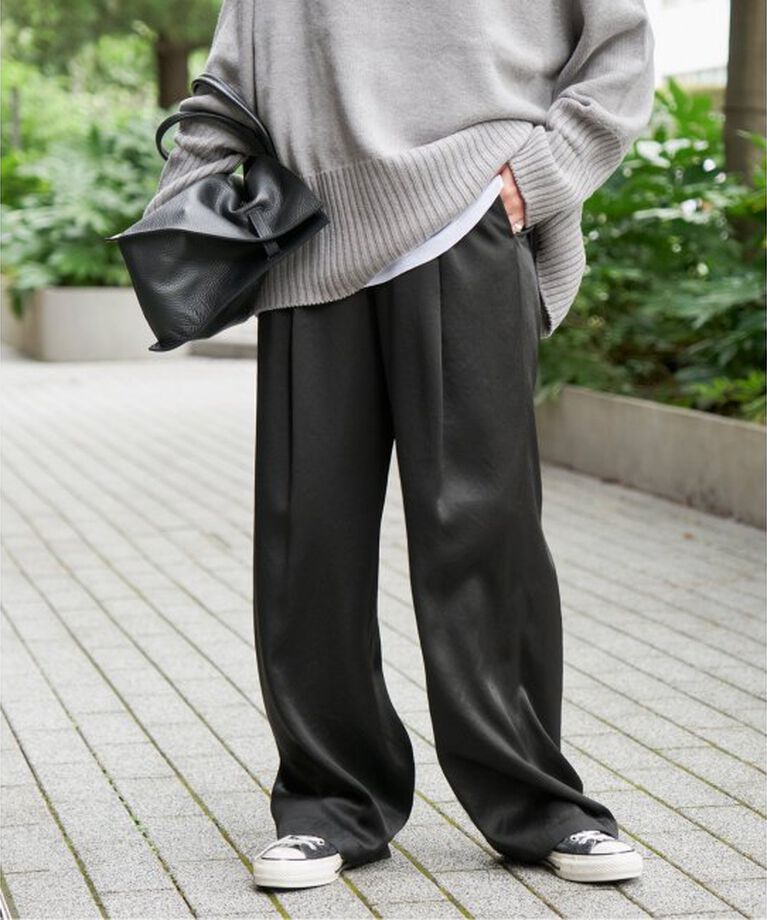 Spick and Span「《追加》サテンイージーパンツ」|その他|