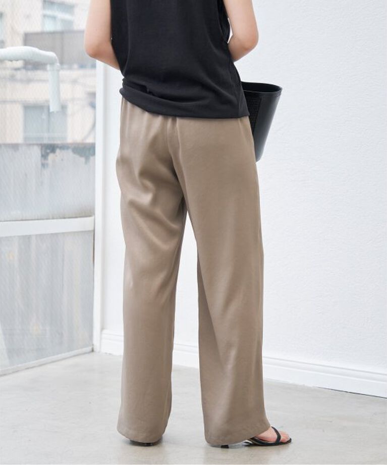 Spick and Span「《追加》サテンイージーパンツ」|その他|