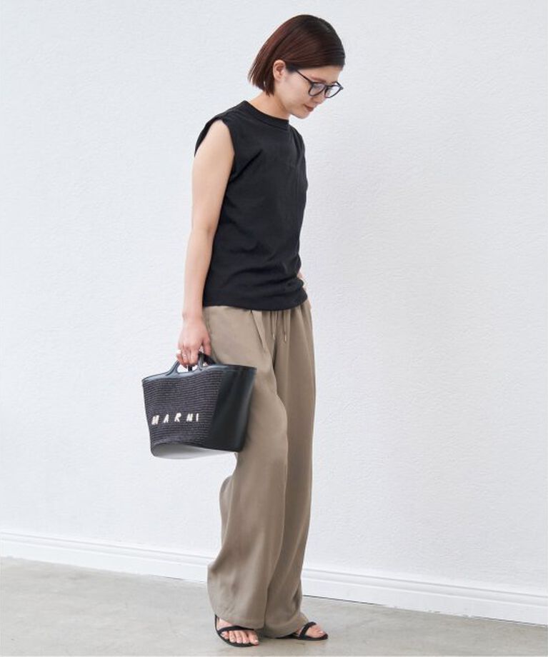Spick and Span「《追加》サテンイージーパンツ」|その他|