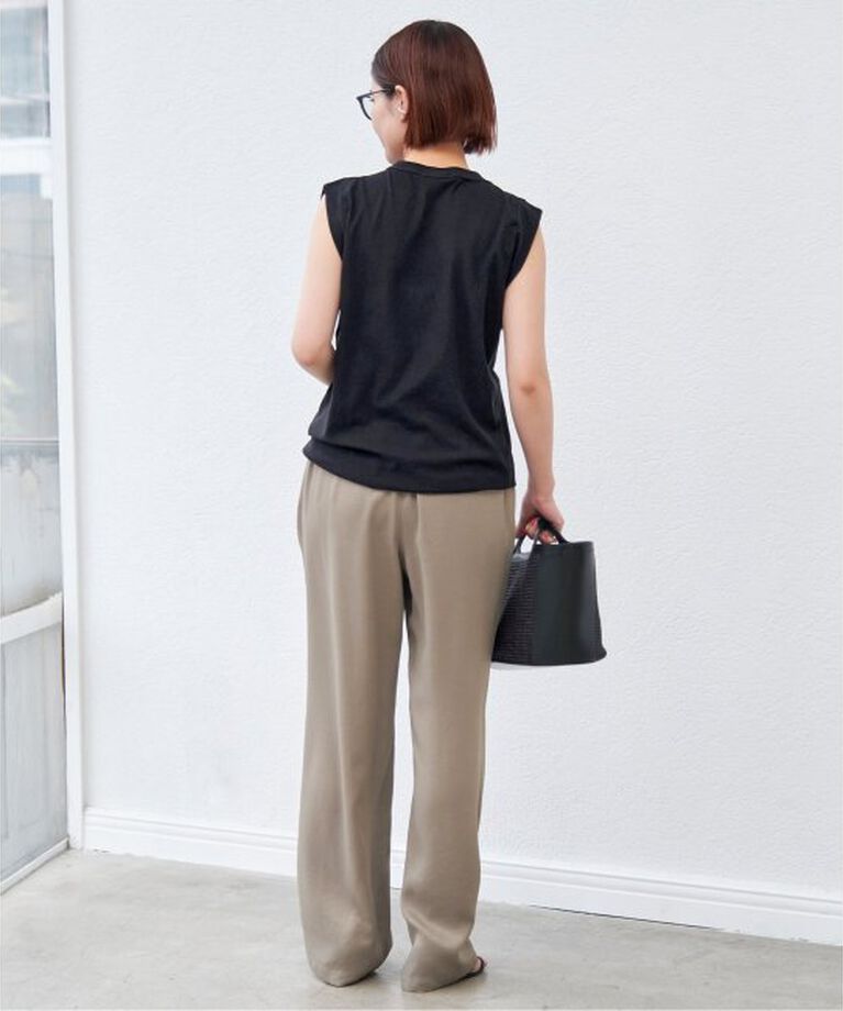 Spick and Span「《追加》サテンイージーパンツ」|その他|