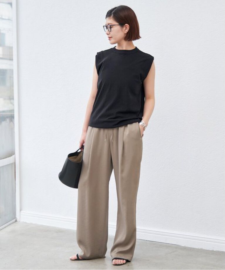 Spick and Span「《追加》サテンイージーパンツ」|その他|