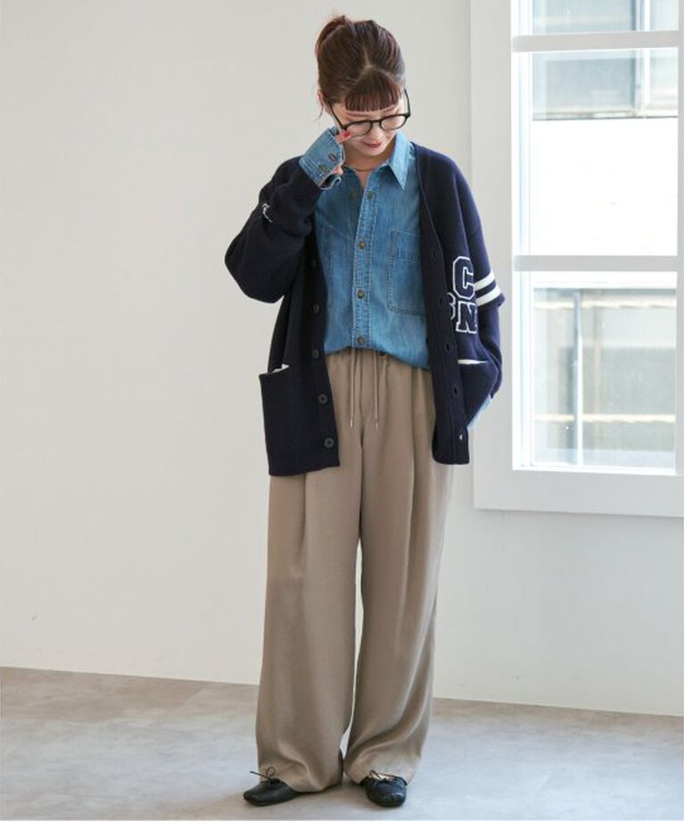 Spick and Span「《追加》サテンイージーパンツ」|その他|