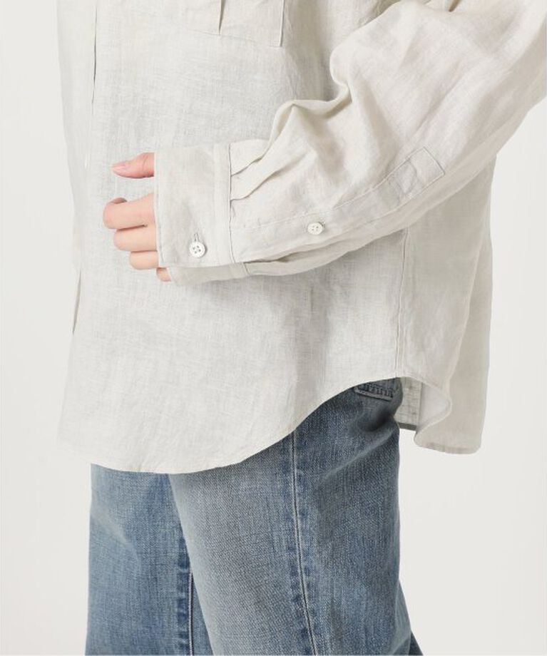 FRAMeWORK「LINEN WORK シャツ」|シャツ・ブラウス|