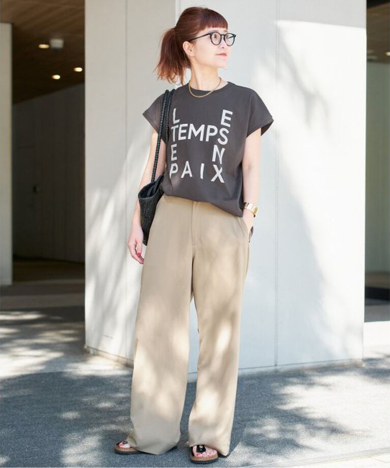 Spick and Span「ロゴフレンチTシャツ2」|Tシャツ・カットソー|