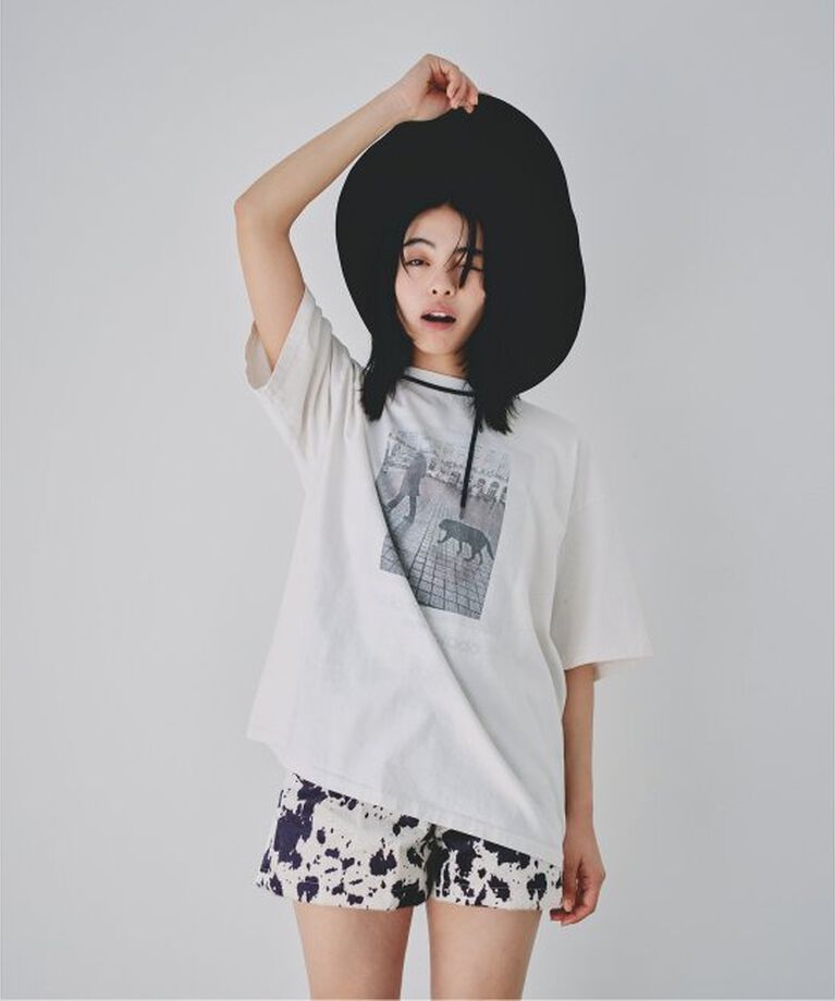 U by SPICK&SPAN「COW PRINT SHORT PANTS」|その他|