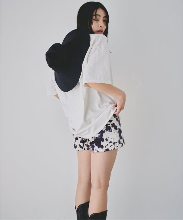 U by SPICK&SPAN「COW PRINT SHORT PANTS」|その他|