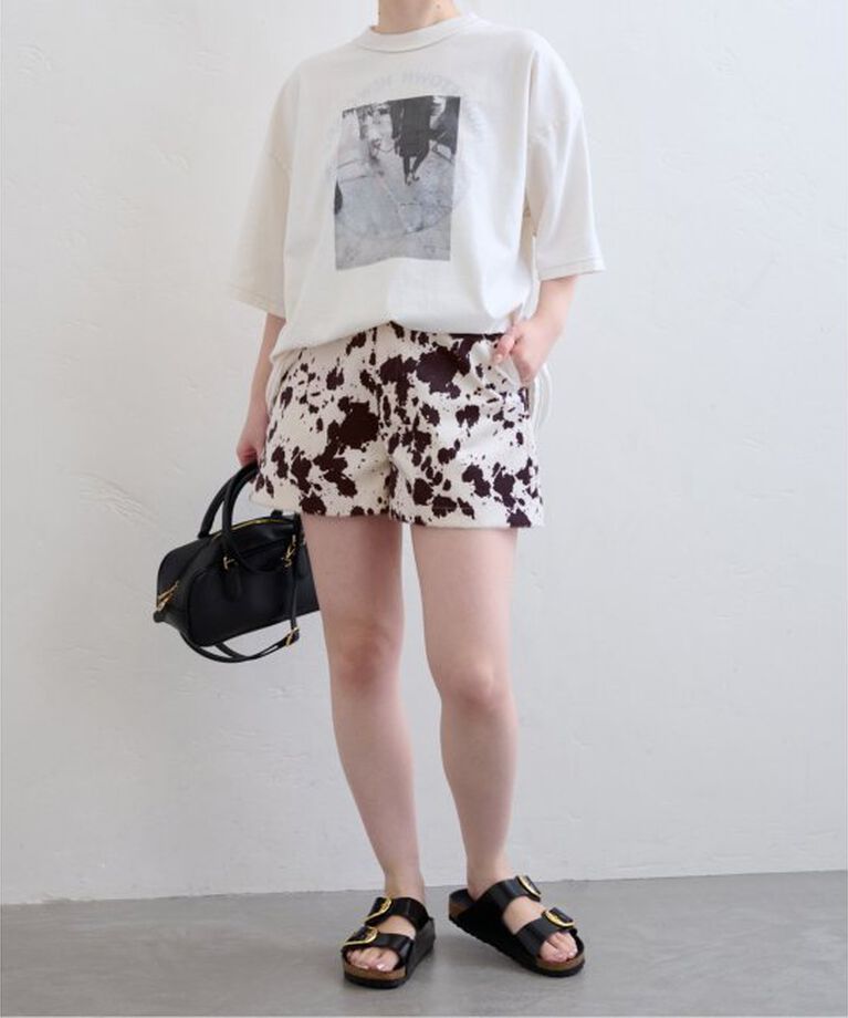 U by SPICK&SPAN「COW PRINT SHORT PANTS」|その他|