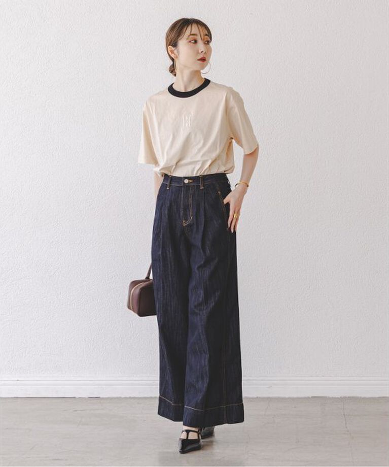 NOBLE「BY MALENE BIRGER/バイマレーネビルガー リンガーTEE」|Tシャツ・カットソー|