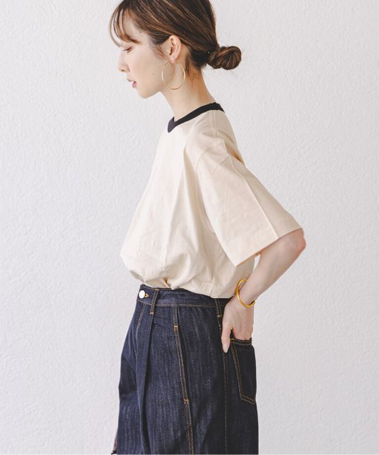 NOBLE「BY MALENE BIRGER/バイマレーネビルガー リンガーTEE」|Tシャツ・カットソー|