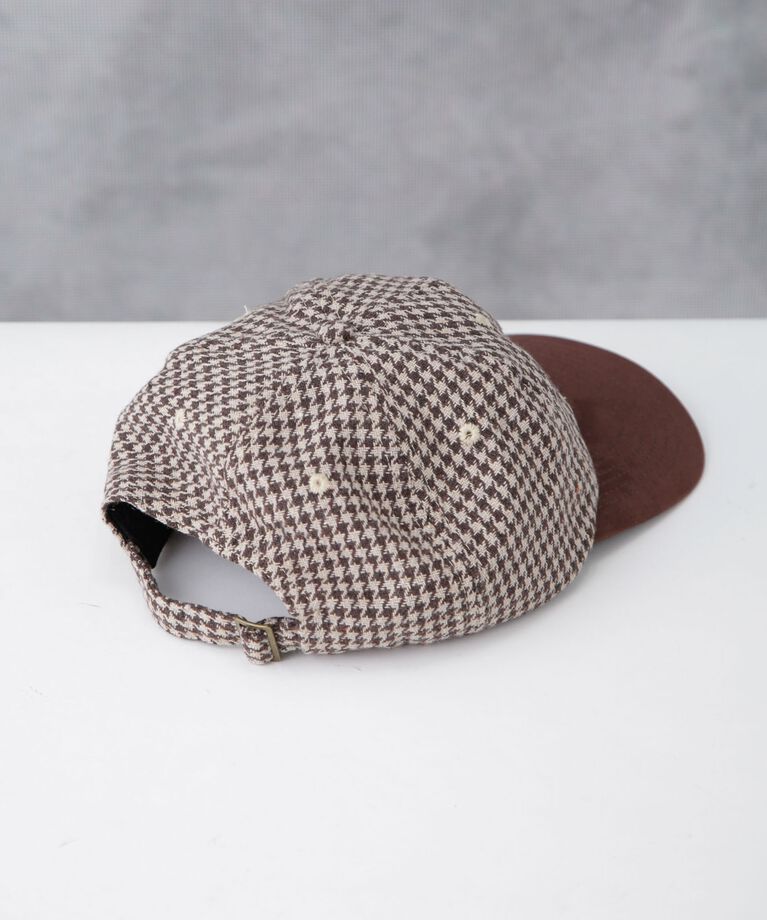nano･universe「WALK IN PARIS/La casquette pied de poule」|キャップ・キャスケット|