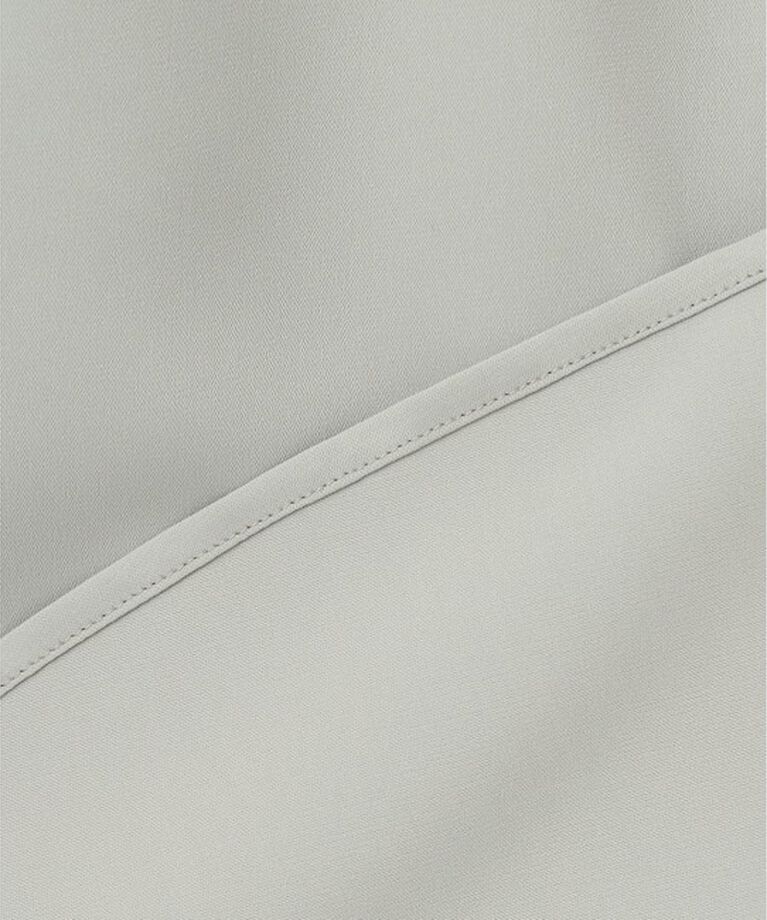 any SiS「【洗える】ダブルボタンフレンチスリーブ ブラウス」|シャツ・ブラウス|
