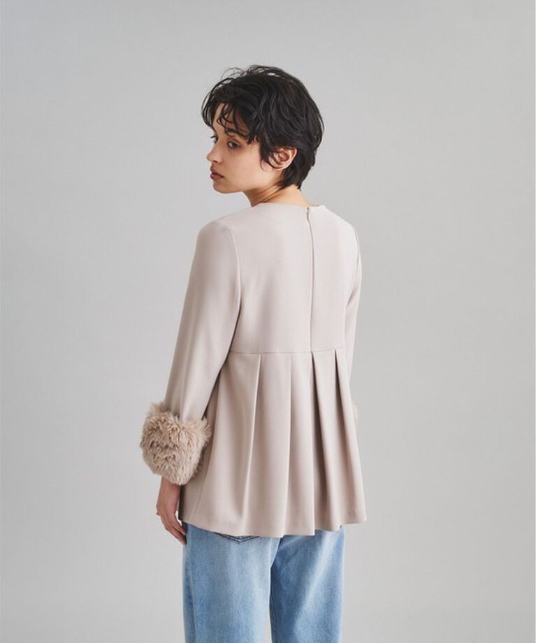  「ファーカフストップ」|Tシャツ・カットソー|