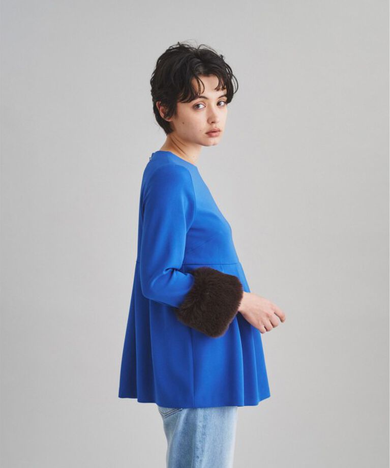  「ファーカフストップ」|Tシャツ・カットソー|