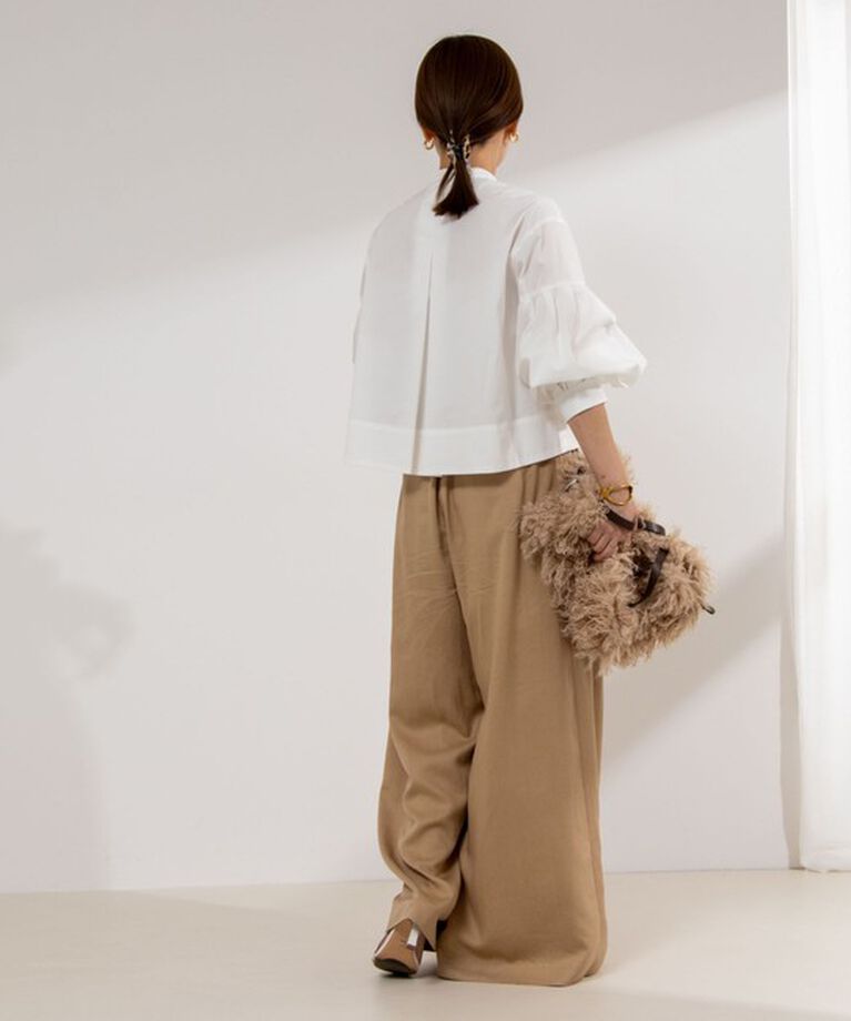 NOLLEY'S「【MARILYN MOON/マリリーンムーン】dramatic tuck motif blouse」|シャツ・ブラウス|