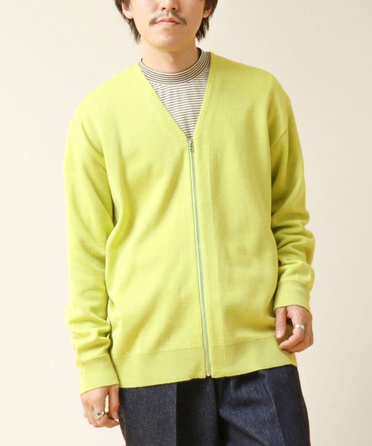 NOLLEY'S goodman「ZIP Vネックカーディガン 24AW」|カーディガン|