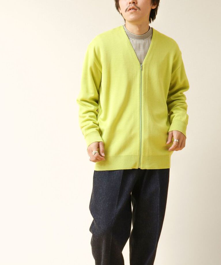 NOLLEY'S goodman「ZIP Vネックカーディガン 24AW」|カーディガン|