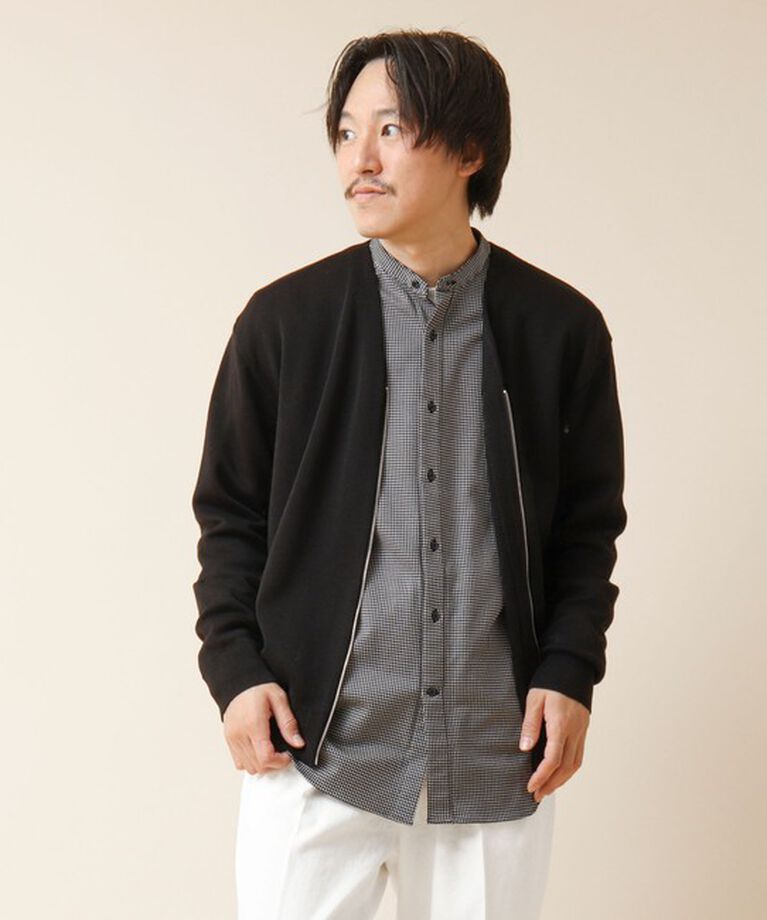 NOLLEY'S goodman「ZIP Vネックカーディガン 24AW」|カーディガン|