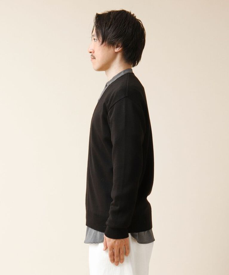 NOLLEY'S goodman「ZIP Vネックカーディガン 24AW」|カーディガン|