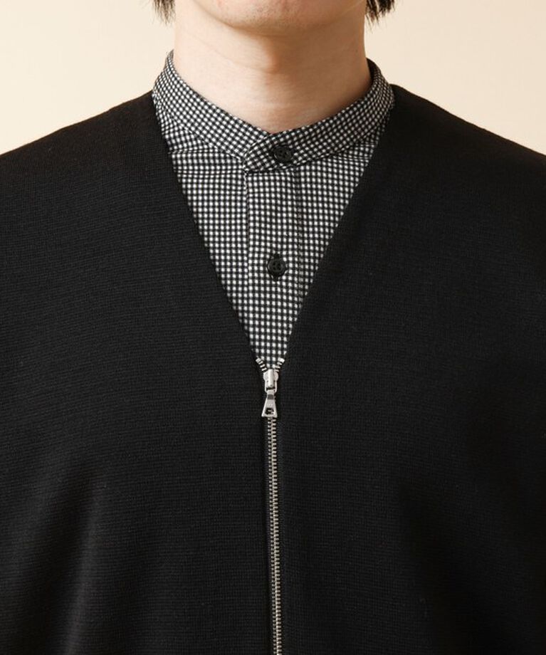 NOLLEY'S goodman「ZIP Vネックカーディガン 24AW」|カーディガン|