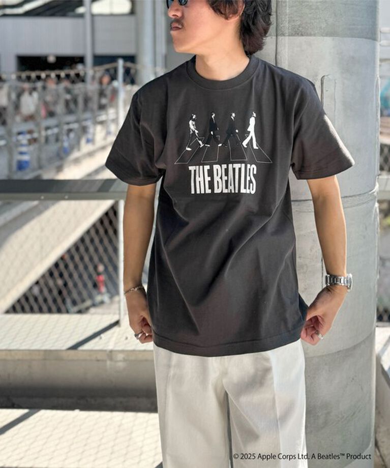 NOLLEY'S goodman「【GOOD ROCK SPEED】別注 THE BEATLES abbey road T 25SS」|Tシャツ・カットソー|