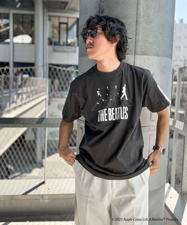 NOLLEY'S goodman「【GOOD ROCK SPEED】別注 THE BEATLES abbey road T 25SS」|Tシャツ・カットソー|