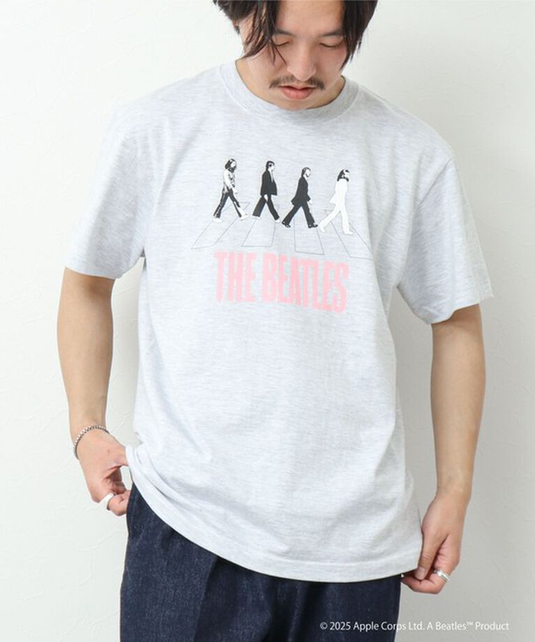 NOLLEY'S goodman「【GOOD ROCK SPEED】別注 THE BEATLES abbey road T 25SS」|Tシャツ・カットソー|グレー