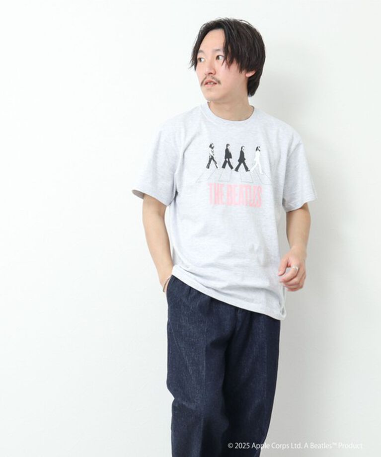 NOLLEY'S goodman「【GOOD ROCK SPEED】別注 THE BEATLES abbey road T 25SS」|Tシャツ・カットソー|