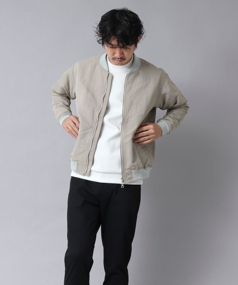 NOLLEY'S goodman「【ACTIVE SECT】《限定展開》撥水ナイロンMA-1 25SS」|ブルゾン・スタジャン|