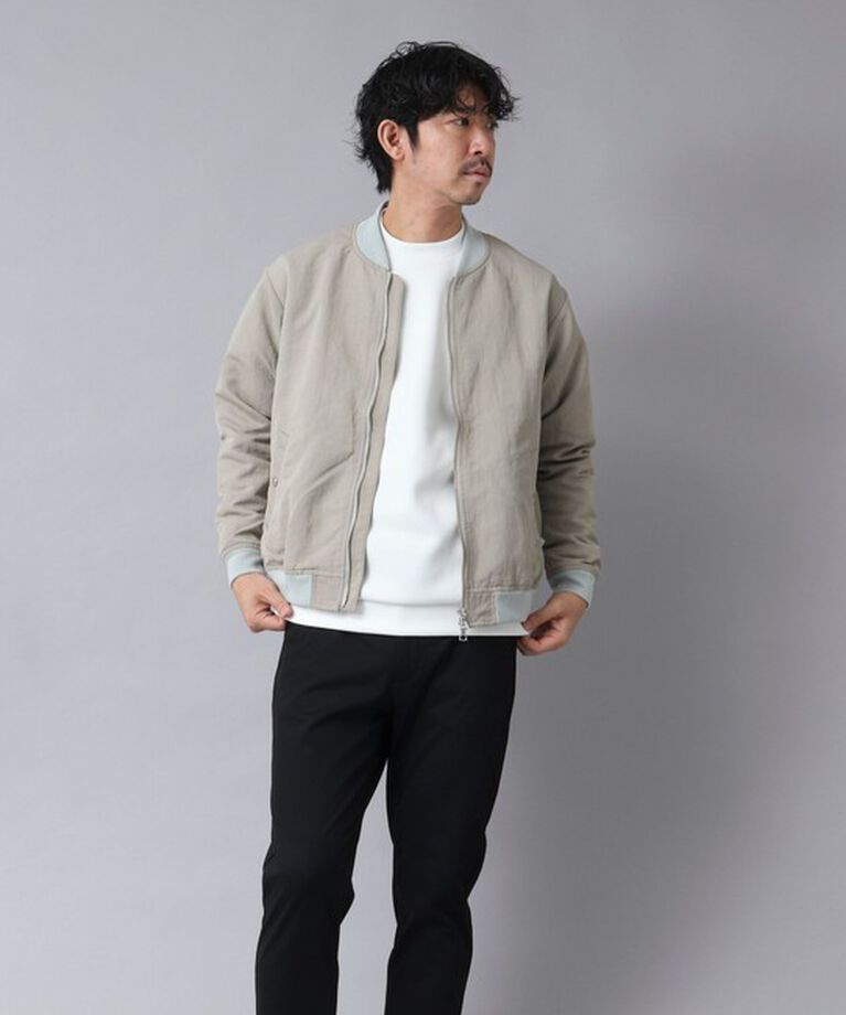 NOLLEY'S goodman「【ACTIVE SECT】《限定展開》撥水ナイロンMA-1 25SS」|ブルゾン・スタジャン|