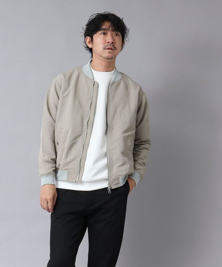 NOLLEY'S goodman「【ACTIVE SECT】《限定展開》撥水ナイロンMA-1 25SS」|ブルゾン・スタジャン|