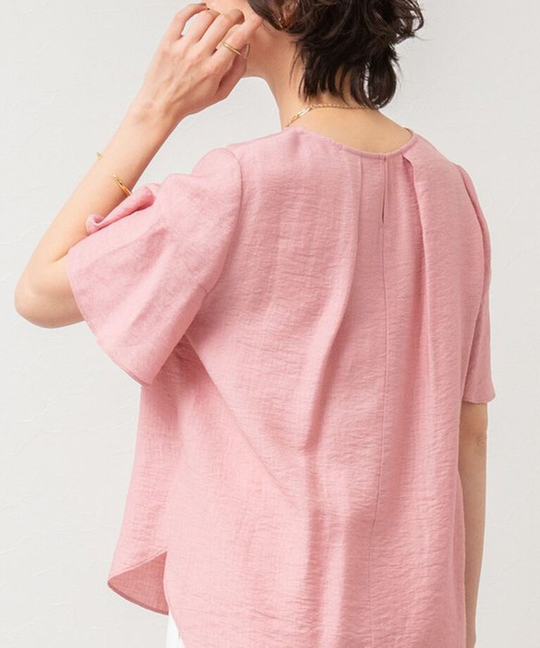 NOLLEY'S「◇【WEB限定】《セットアップ対応》ジュピター半袖フリルブラウス」|シャツ・ブラウス|