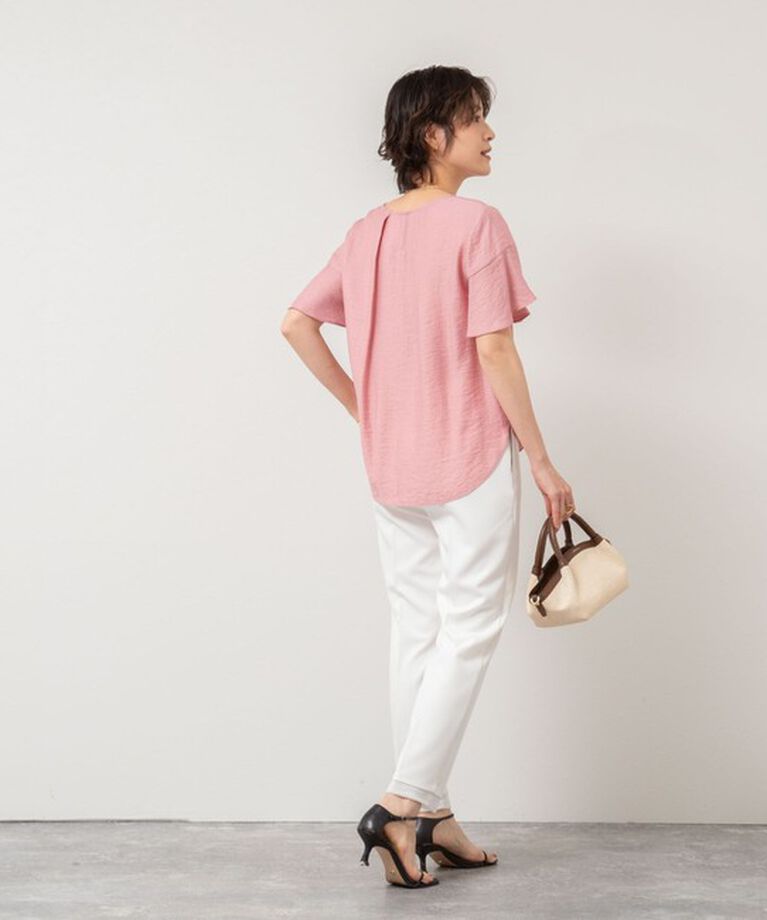 NOLLEY'S「◇【WEB限定】《セットアップ対応》ジュピター半袖フリルブラウス」|シャツ・ブラウス|