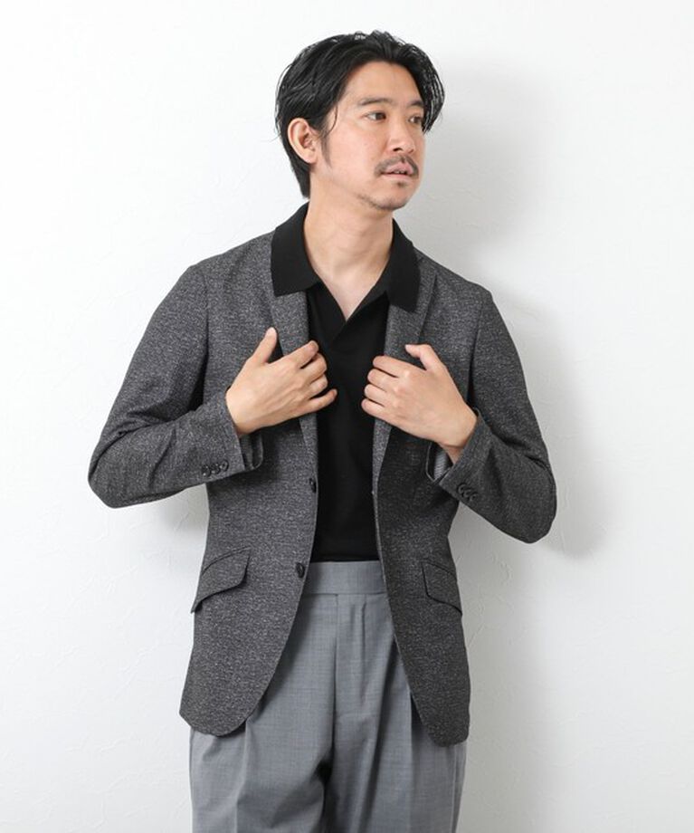 NOLLEY'S goodman「《PIMA COTTON》成型半袖 NSN スキッパーニットポロシャツ 25SS」|ポロシャツ|