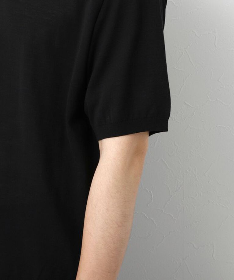 NOLLEY'S goodman「《PIMA COTTON》成型半袖 NSN スキッパーニットポロシャツ 25SS」|ポロシャツ|