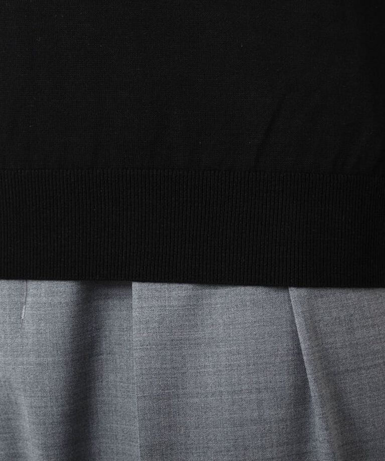 NOLLEY'S goodman「《PIMA COTTON》成型半袖 NSN スキッパーニットポロシャツ 25SS」|ポロシャツ|
