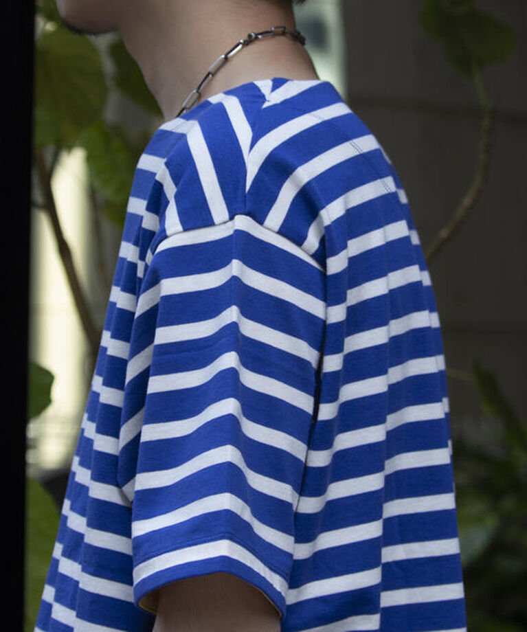 GLOSTER「【GLOSTER/グロスター】バスクシャツ ボーダーTシャツ ショートスリーブ」|Tシャツ・カットソー|