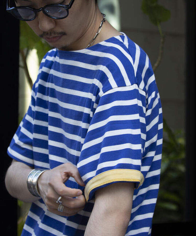 GLOSTER「【GLOSTER/グロスター】バスクシャツ ボーダーTシャツ ショートスリーブ」|Tシャツ・カットソー|