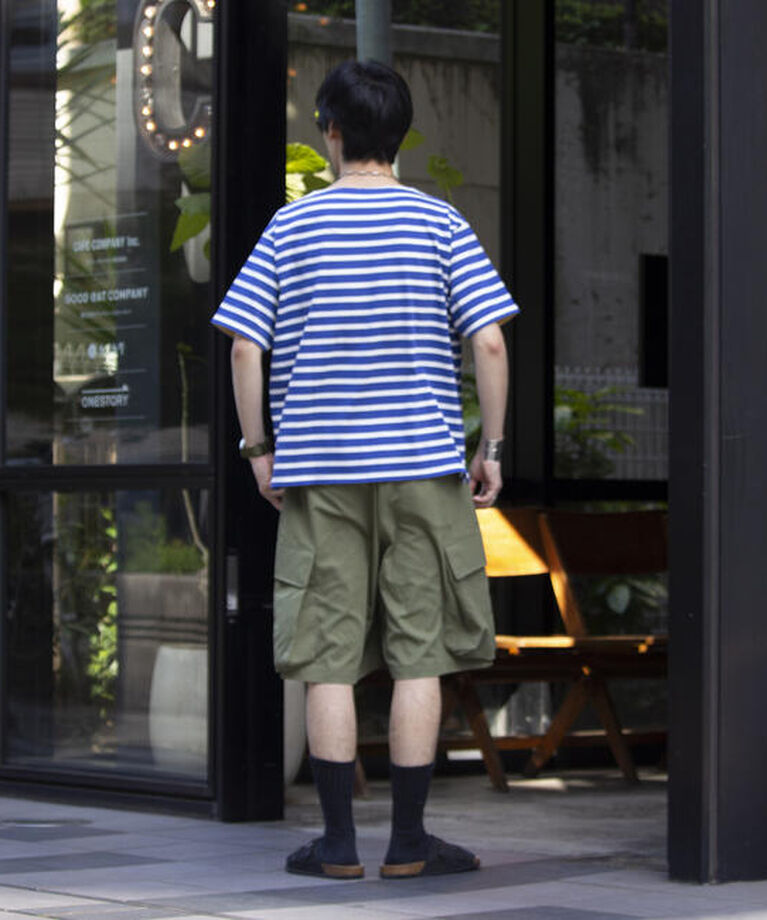 GLOSTER「【GLOSTER/グロスター】バスクシャツ ボーダーTシャツ ショートスリーブ」|Tシャツ・カットソー|