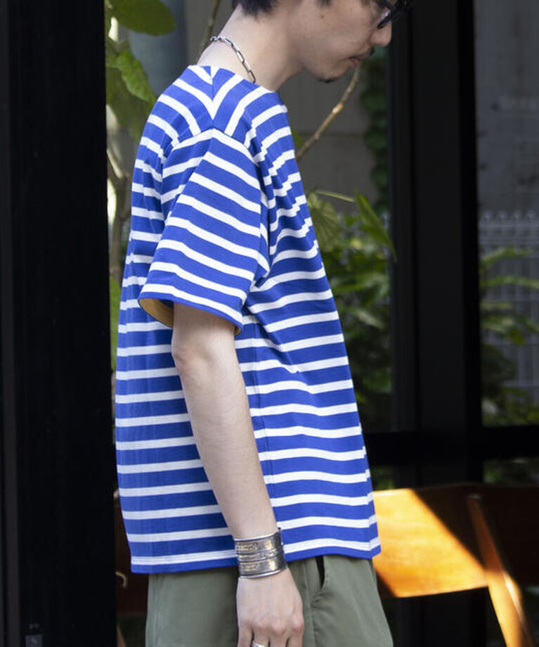 GLOSTER「【GLOSTER/グロスター】バスクシャツ ボーダーTシャツ ショートスリーブ」|Tシャツ・カットソー|