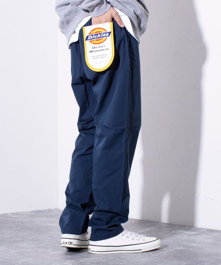 GLOSTER「【Dickies/ディッキーズ】ワークイージーパンツ チノパン テーパード」|チノ|ネイビー
