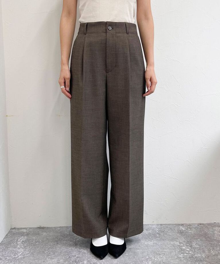 fredy emue「《セットアップ対応》TRタックスラックスパンツ」|スラックス|
