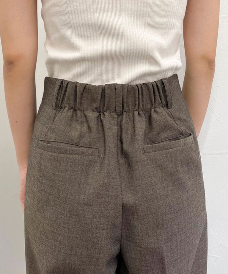 fredy emue「《セットアップ対応》TRタックスラックスパンツ」|スラックス|