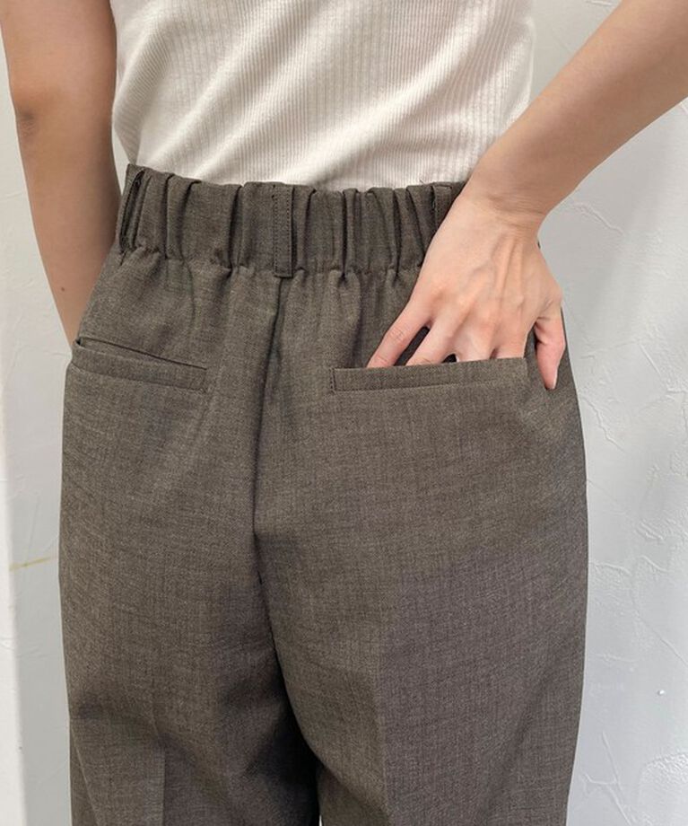 fredy emue「《セットアップ対応》TRタックスラックスパンツ」|スラックス|