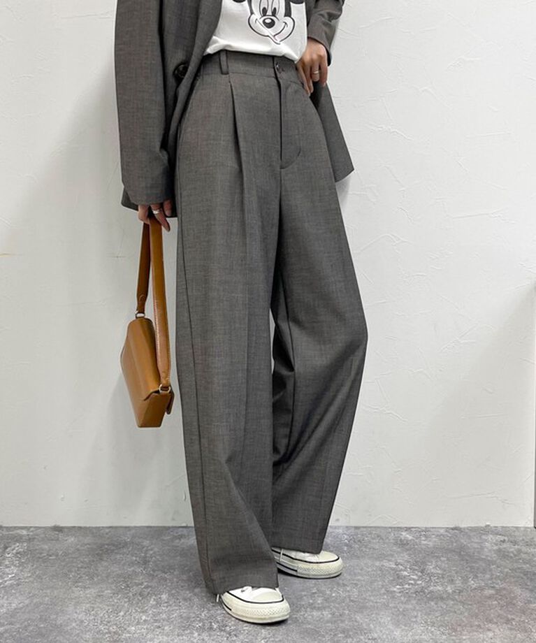 fredy emue「《セットアップ対応》TRタックスラックスパンツ」|スラックス|